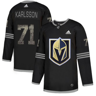 Adidas Vegas Golden Knights #71 William Karlsson Black Authentic Classic Stitched NHL Jersey